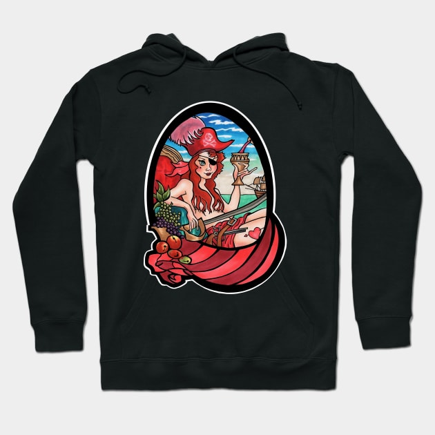 Pirate Lady Hoodie by GreyDawn